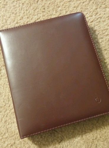 Classic 1.25&#034; Ring deep Burgundy red/Black FRANKLIN COVEY Planner/Binder inserts