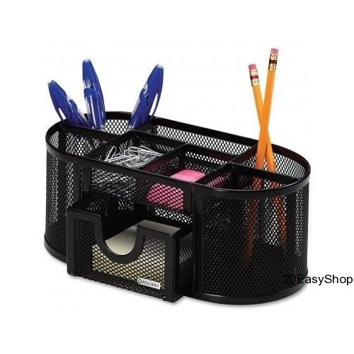 Desk Organizer Pen Holder Office Supplies School Work Accessories Pencil Caddy