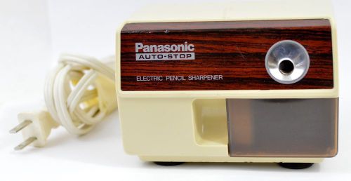 Vintage Panasonic Electric Pencil Sharpener Auto Stop