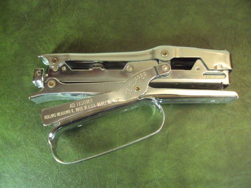 Ace Clipper Stapler Model 702 Made is USA with Staples