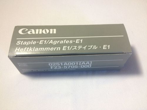Canon E1 Staples Cartridges Genuine 0251A001AA F23-5705-000