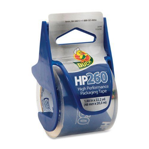 Duck hp260 packaging tape with dispenser - 1.88&#034; width x 66.60 ft (duc0007427) for sale
