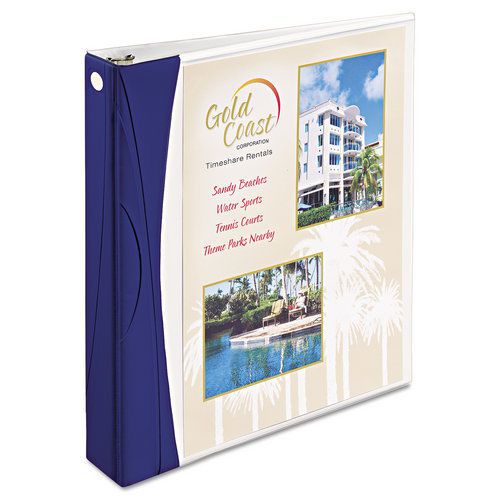 Avery AVE17441 Comfort Touch Durable View Binder W/Slant Rings, 1-1/2&#034; Capacity,