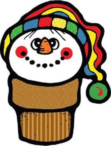 30 Custom Snowman Ice Cream Cone Personalized Address Labels