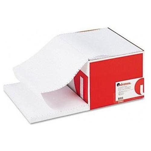 UNIVERSAL OFFICE PRODUCTS 15865 Computer Paper, 20lb, 14-7/8 X 11, White, 2400