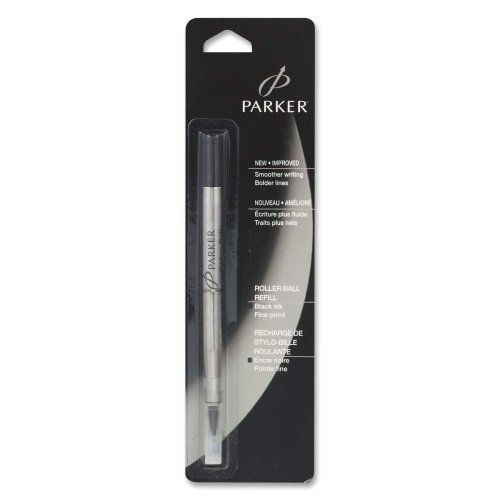 Parker Rollerball Pen Refill - Fine Point - Black (PAR3021331)