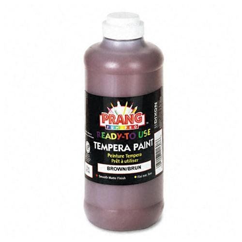 Prang ready-to-use liquid tempera paints - 16 fl oz - 1each - brown (21607_40) for sale