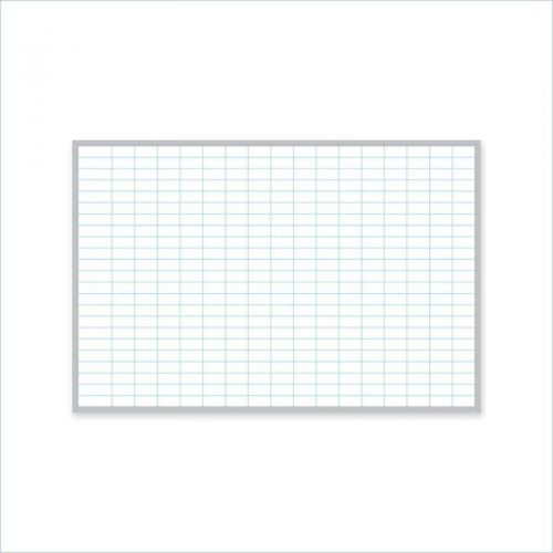 New bi-silque mastervision ma0392830a 36&#034; x 24&#034; whiteboard planner 1&#034; x 2&#034; grid for sale