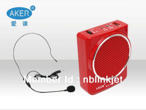 Aker voice amplifier mr2700 red |us shipping | factory direct sale for sale