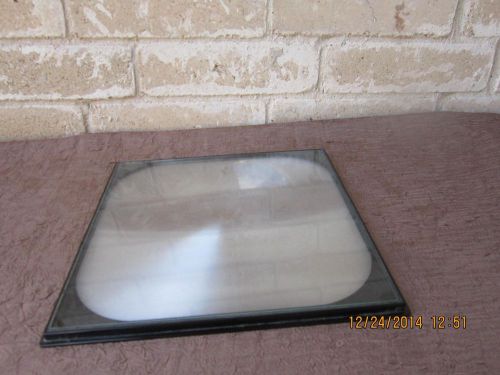 12&#034;  Dual Element Fresnel Lens  For Overhead Project,1/4&#034; Thick.Black Trimmed