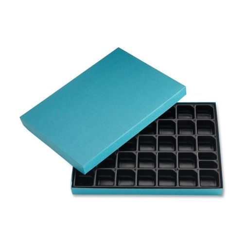 GHES1 Letter Storage Box, 34 Compartments, Blue