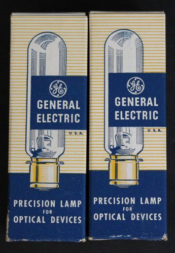 2 General Electric CAL 115-120V 300 Watts Projector Projection Lamp Bulbs Nice
