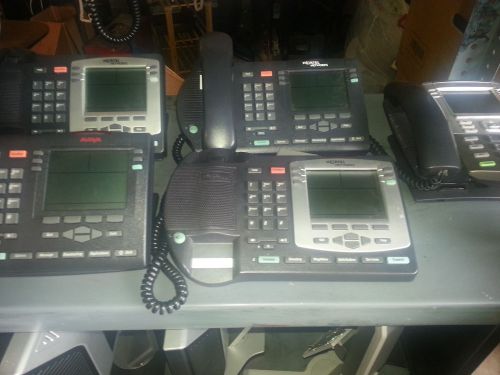 LOTof 4 Avaya Nortel M3904 and (1) 1140E Business Office UsedTelephones