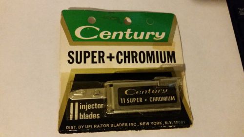 Vintage Century 11 Injector Blades With Super + Chromium