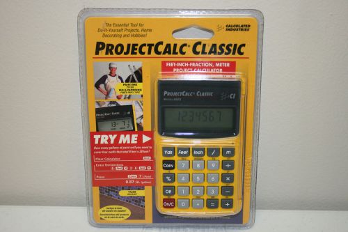 New ProjectCalc Classic Calculated Industries Model 8503 Calculator DIY Projects