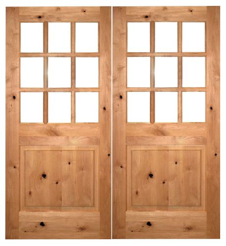 Krosswood knotty alder exterior ka 550 with sidelights craftsman entry door for sale