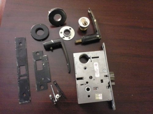 Corbin Russwin Mortise Lock Set with Lock Insert Gently used Fast shipping!