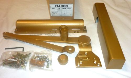 Ir falcon sc81 std ds/h0 43445 commercial slim cover door closer grade 1 brass for sale