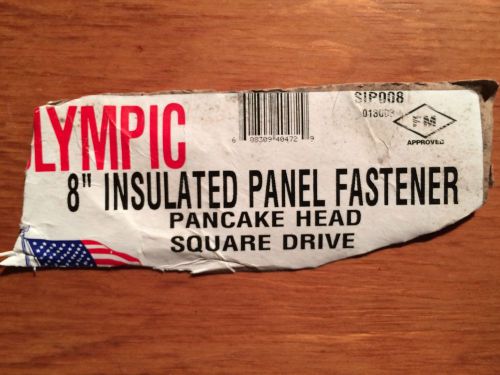 Olympic 8 Inch Insulated Panel Fastener/Log Screws