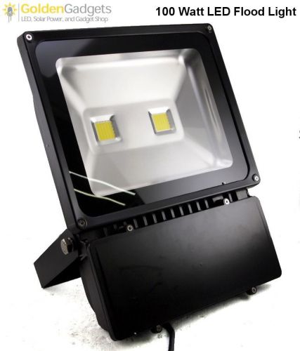 100-Watt LED Flood Light Equal to 350-Watt HID Metal Halide 8200 Lumen White