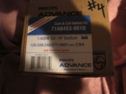 400 watt Adavance High Presure Sodium S51 ballast kit