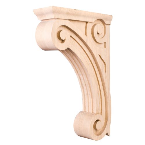 Open Space Fluted Corbel  3&#034; x 9&#034;  x 14&#034;- # COR4-2-RW