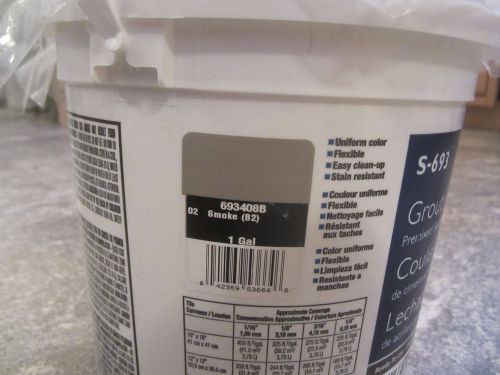 Armstrong premixed sanded acrylic grout S-693 for alterna tile. Color, smoke