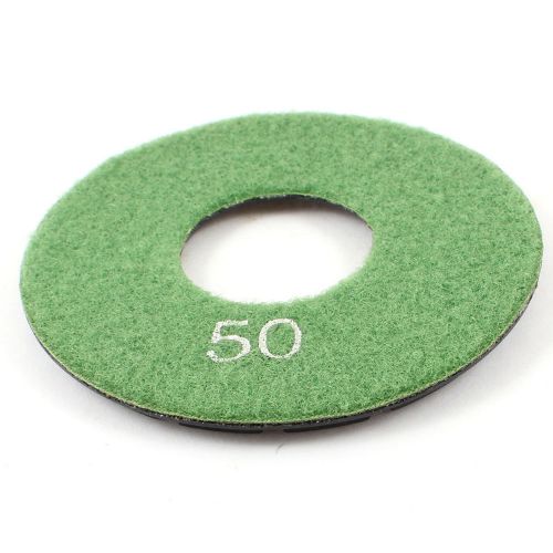 Grit 50# 4&#034; granite tile concrete stone diamond polishing pad disc green for sale
