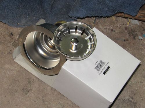 HICO 2712 SNAP SPIN STAINLESS STEEL SINK STRAINER BASKET ASSEMBLY