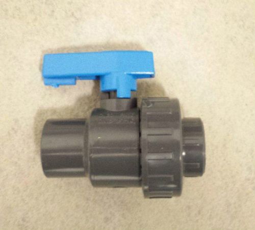 Pvc bsp threaded single union ball valve - epdm ring  -  1/2&#034; to 4&#034; for sale