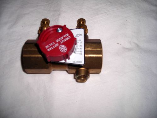 Bell &amp; gossett circuit setter 1&#034; npt balance valve  1g01 j96705  new for sale