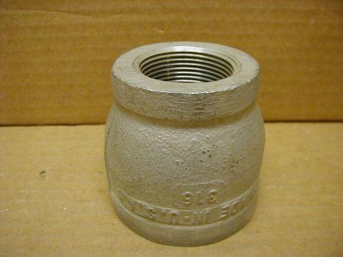 316 Stainless Steel 2 x 1-1/4  NPT Bell Reducer, USA