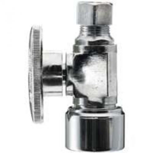 Qtr str vlv 1/2x3/8od pushonlf plumb pak water supply line valves pp2068polf for sale