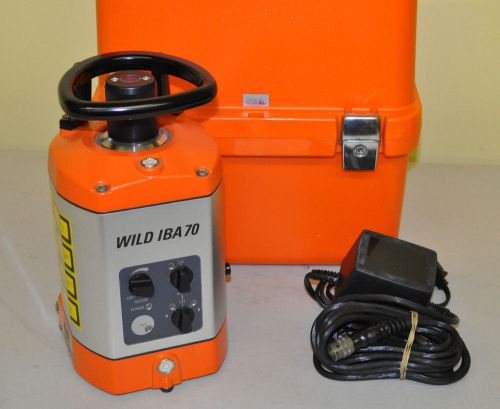 Leica wild iba70 horizontal vertical rotary laser - appears unused for sale