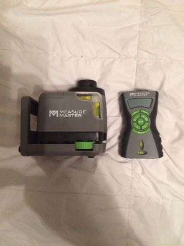 Measure Master 50ft Vertical/Horizontal Rotary Laser &amp; MM-S 45ft Distance Finder