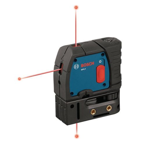 New bosch gpl3 3-point self-leveling alignment laser for sale