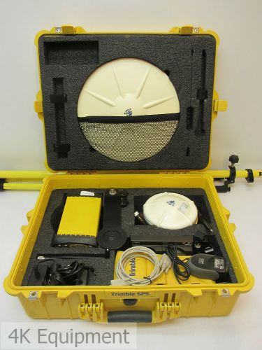 Trimble sps850 &amp; sps880 base/rover gnss gps receiver kit w/ tsc2, 900 mhz radios for sale