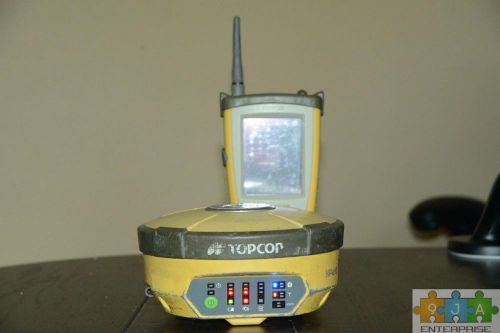 Topcon hiper glonass rover or base receiver w/ fc200 pocket 3d ii for sale