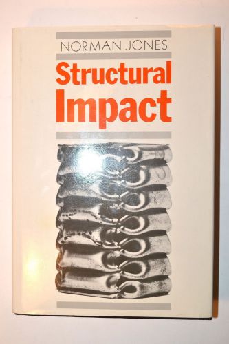STRUCTURAL IMPACT Book  1st ed by Jones 1989 #RB95 behaviour beam plate eningeer