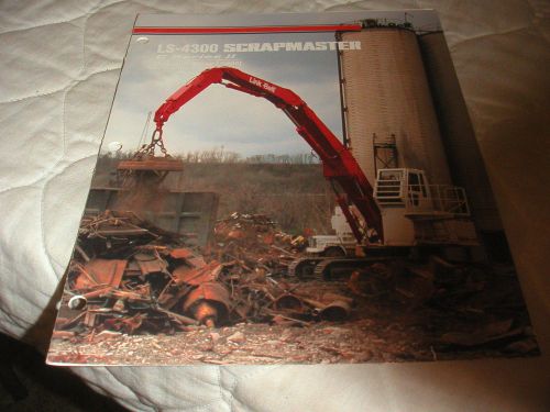 1993 LINK-BELT LS-4300 C SERIES II SCRAPMASTER SALES BROCHURE