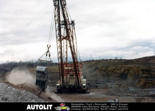 1975 ? Central Ohio Coal Dragline Crane Photo Poster zc3868-AOJB7L