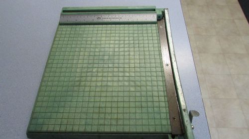 Premier gillotine 12x12 paper cutter sharp blade, great for christmas crafts