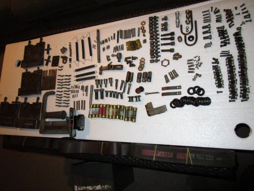Ludlow Typograph parts,safety keys, springs,screws,fuses,gauge for test and more