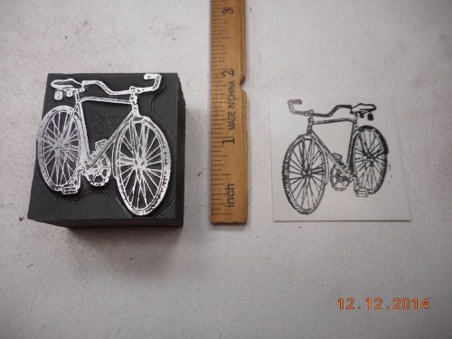Letterpress Printing Printers Block, Men&#039;s Bicycle