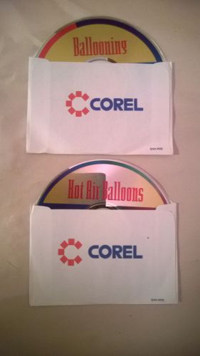 2 Corel Ballooning, And Hot Air Balloons CD Disks