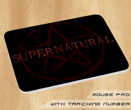 Supernatural Black Logo Mouse Pad Mat Mousepad Hot Gift