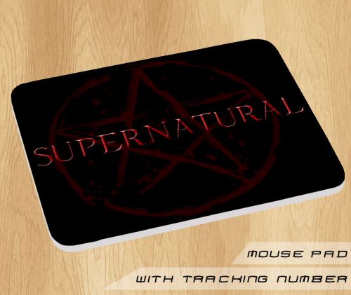 Supernatural Black Logo Mouse Pad Mat Mousepad Hot Gift