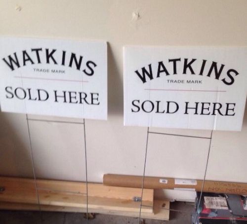 Watkins Yard Signs (2 Signs)