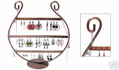 Earring display horseshoe jewelry  wire rack stand holder new! for sale