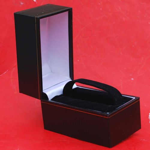 Jewelry Gift Box for Cuff Bangle Bracelets &amp; Watches - Black